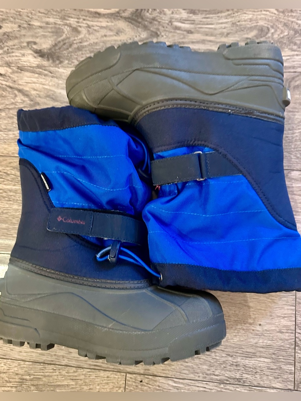 New Columbia Kids Blue Snow Boots - Size 3